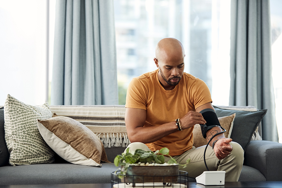 home blood pressure monitoring using digital cuff accurate reading